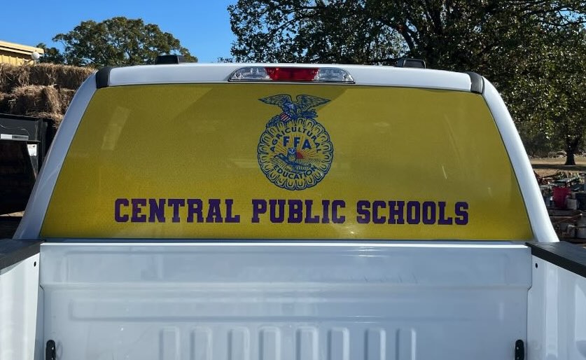 Perforated Rear Window Truck Vinyl